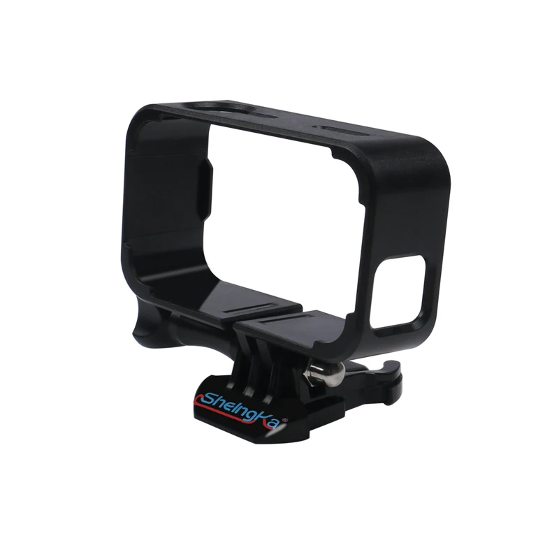 Protective Silicone cover with lens cap + Protective Frame Case Housing black for Xiaomi Mijia Mini Action Camera Accessories (11)