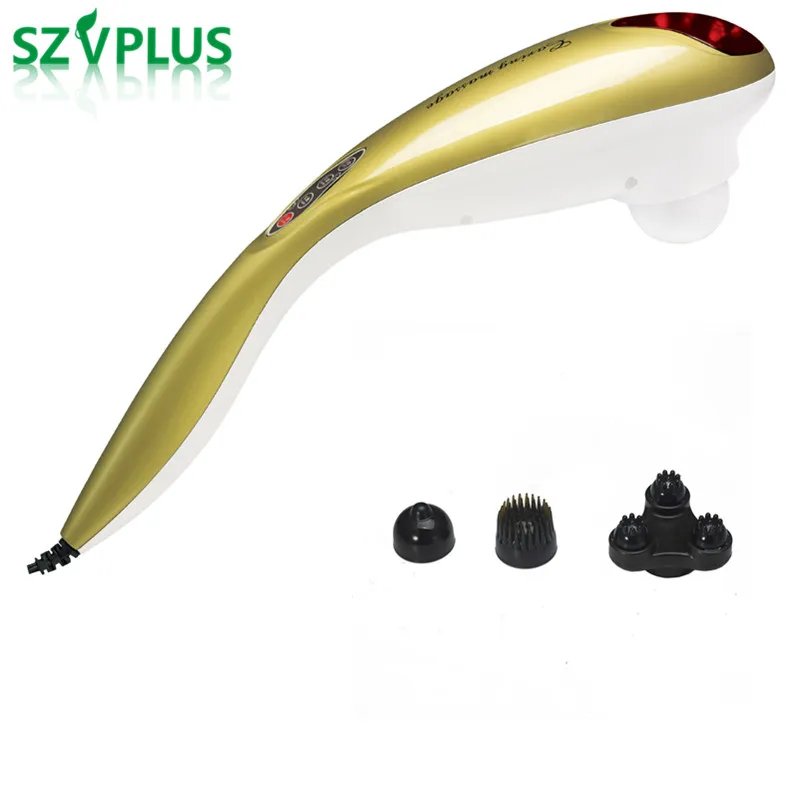 Electric neck massage Dolphin Massager hammer Vibration body back leg arm massage stick Roller Cervical vertebra massager device Electric neck massage Dolphin Massager hammer Vibration body back leg arm massage stick Roller Cervical vertebra massager device