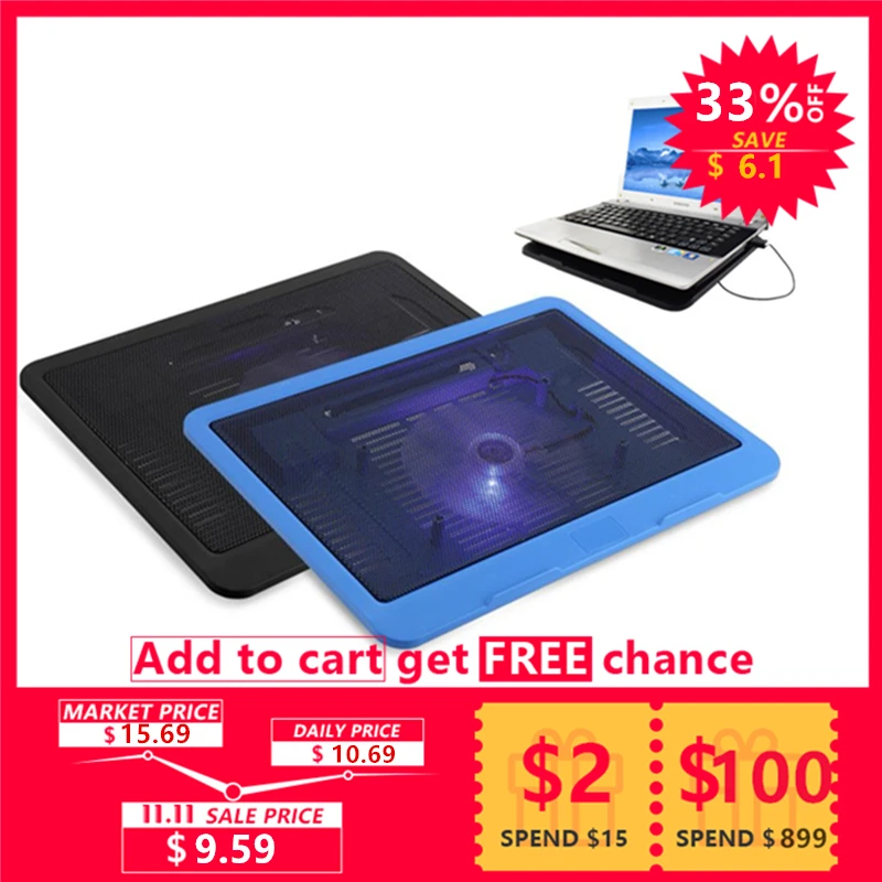 

NEO STAR Ultra Thin USB Fan Cooling Laptop PC Notebook Cooler For Computer Strong Air USB Cooling Pad For Laptop PC