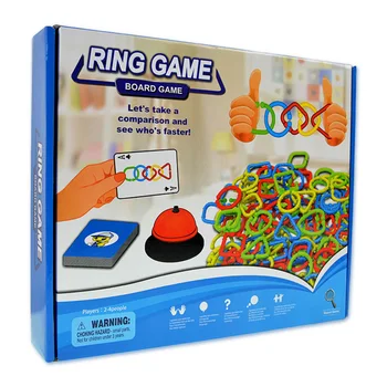 

Ring Board Game Education Logical hinking Games High Quality Plastic Education Game with English Instruc