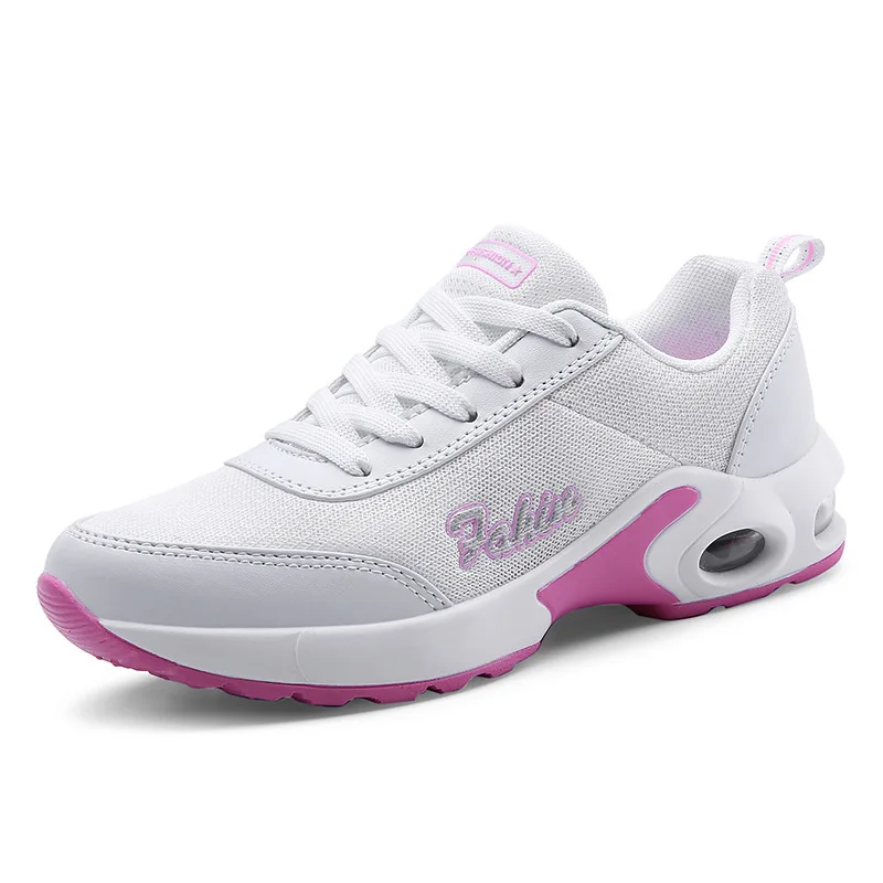 E TOY WORD Women Sneakers Platform Pink Breathable Mesh Casual Shoes Lace Up ulzzang shoes Ladies shoes zapatillas mujer