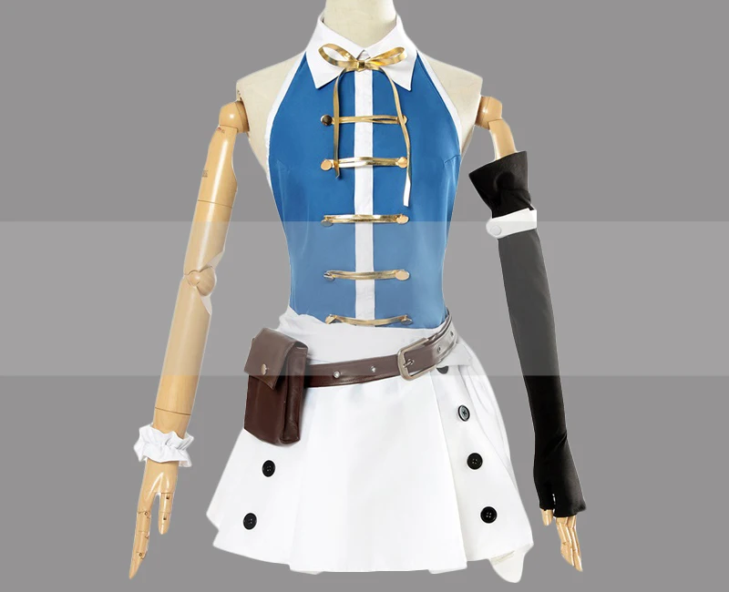 Version 1 Костюм феи с хвостом Lucy Heartfilia для костюмированной вечеринки - Цвет: Version 1
