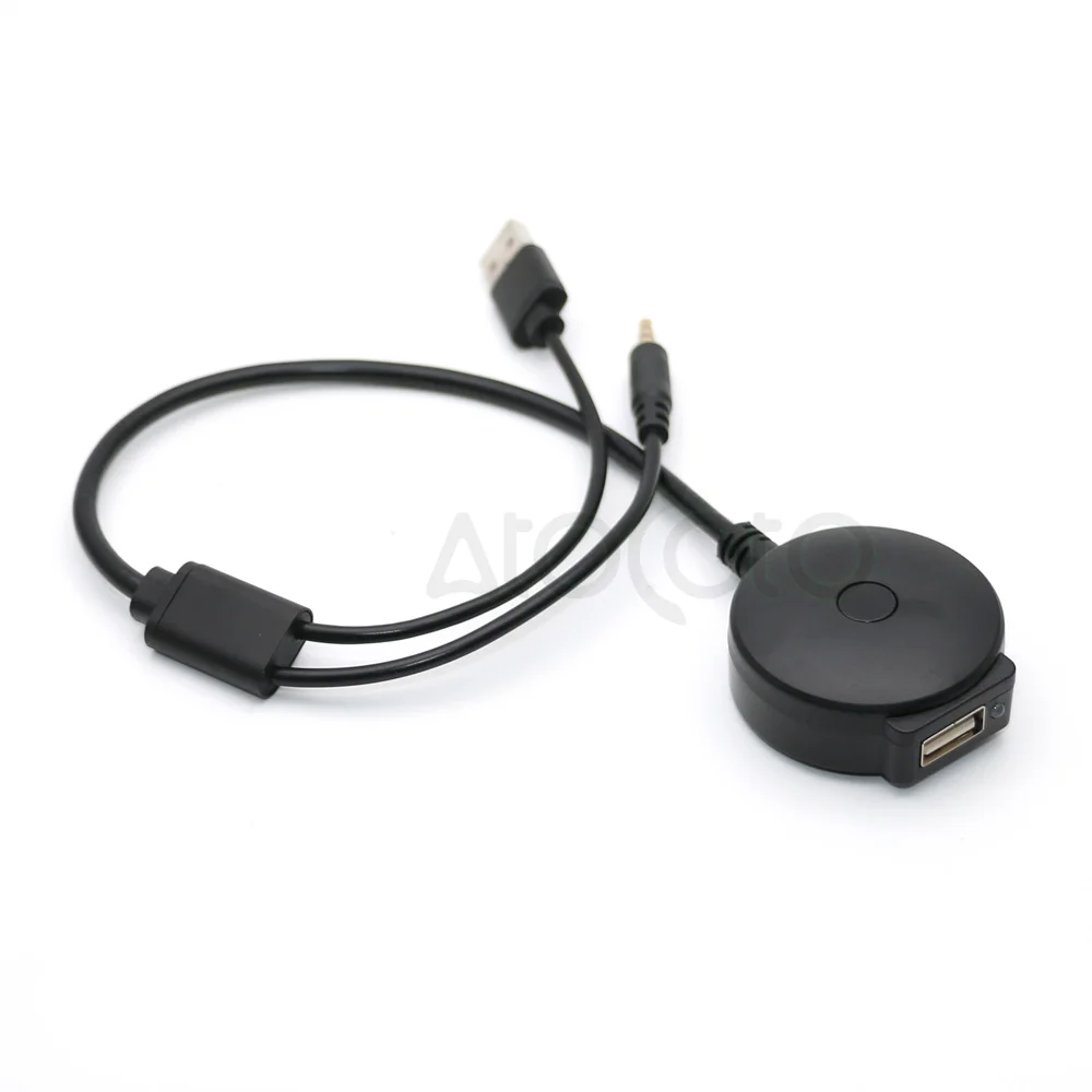 AtoCoto 3,5 мм разъем AUX USB интерфейс Bluetooth модуль приемник кабель адаптер для BMW Mini Cooper автомобильный беспроводной аудио вход