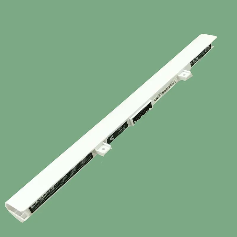 Bateria branca para laptop toshiba, 4 células de 2800mah