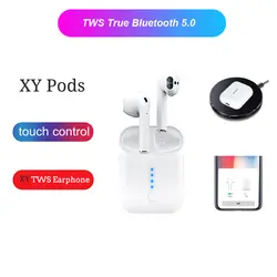 Touch XY стручки СПЦ 2019 1:1 Bluetooth наушники True беспроводной с зарядки коробка микрофоном для samsung телефон iphone 6s xs max