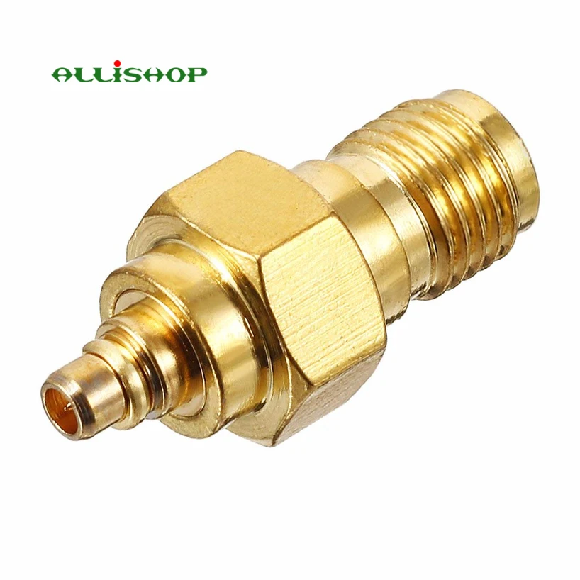 

SMA Female to MMCX Male Jack RF Coaxial Adapter SMA Jack to MMCX Plug Connector