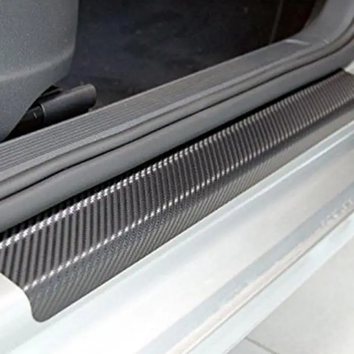 Sailnovo 4 шт. 60x6,7 см автомобильные наклейки s универсальные накладки на пороги против царапин из углеродного волокна автомобильные дверные наклейки аксессуары для автомобиля