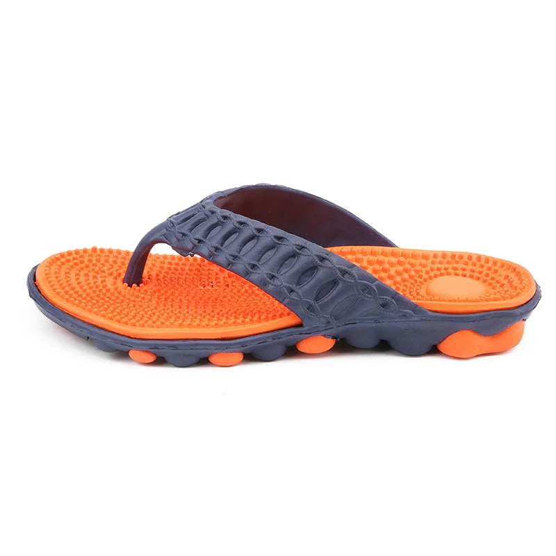 Большие размеры 40-45, мужские уличные сандалии противоскользящая дышащая пляжная обувь Вьетнамки Мужские Классные речные плавательные сандалии zapatos hombre - Цвет: Синий