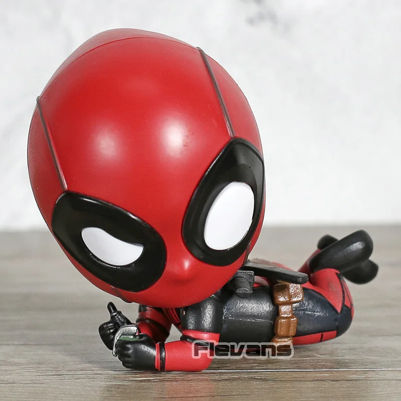 Hot Toys Cosbaby Deadpool 2 Grenade Holding Version PVC Action Figure Collectible Model Toy Car Home Decoration Doll | Игрушки и хобби