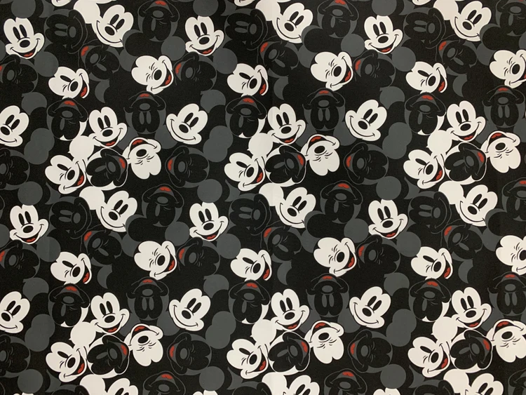 

Polyester composite fabrics waterproof Oxford cloth for patchwork DIY Sewing Tablecloth bag raincoats for Mickey Mouse