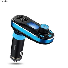 Ingmaya автомобильное зарядное устройство с поддержкой Bluetooth ЖК-дисплей Дисплей AUX в FM U диск mirco sd Mp3 плеер для iPhone iPad samsung lenovo ZTE Huawei аудио