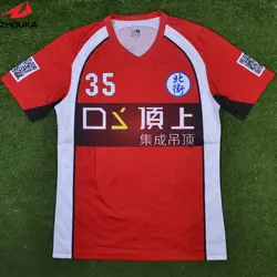 Тайский Качество Футбол uniformze размеры S M L XL XXL Mix sizesorder Футбол Джерси, сублимация Футбол спортивные