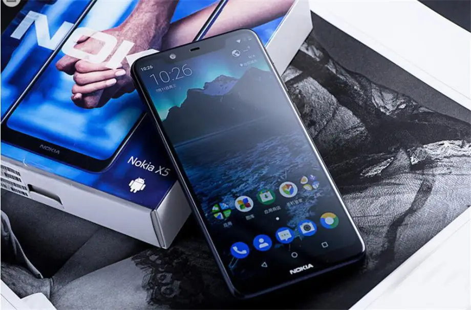 Nokia X5 5,86 дюймов HD+ смартфон Helio P60, четыре ядра, две sim-карты, отпечаток пальца ID, 3060 мАч, LTE, 4G, Android, мобильный телефон