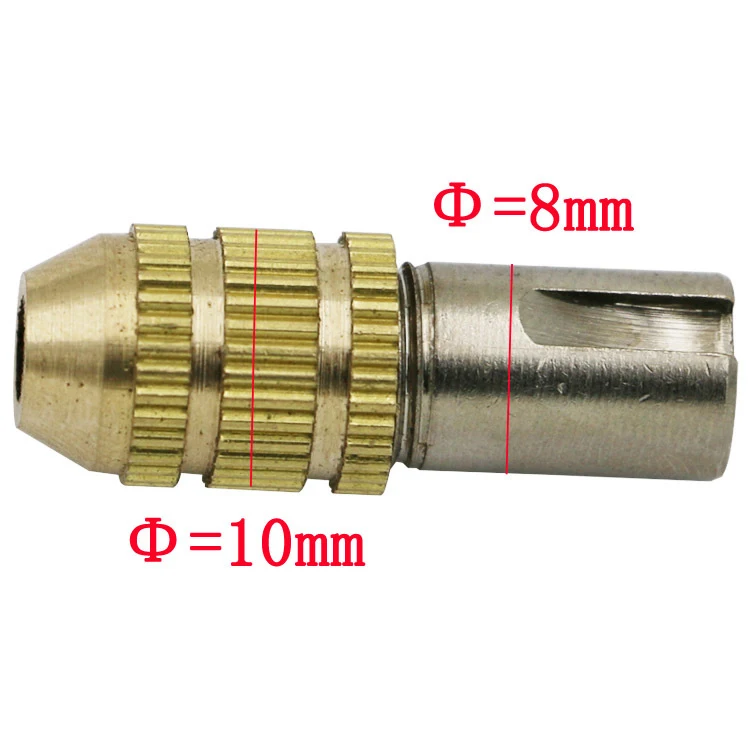 11 шт. сверло патроны биты латунь цанговый зажимной мини-патрон для Dremel роторный инструмент диаметр 0,5 мм-3,2 мм электроинструмент