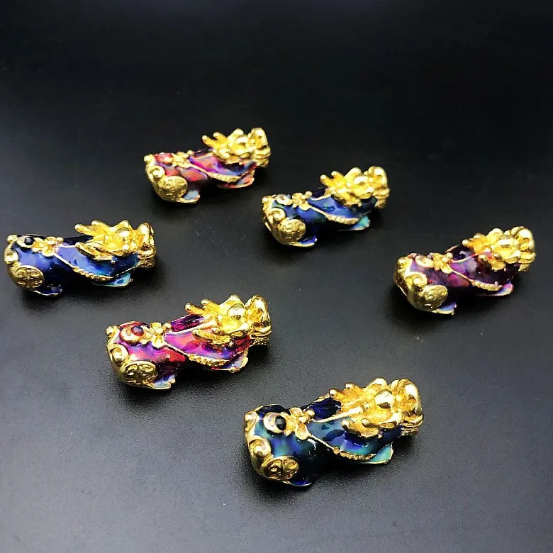 

Drop shipping Diy pixiu Accessories Thermochromic pixiu pendant