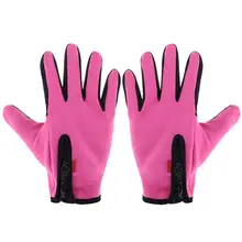 Ветрозащитные перчатки для езды на велосипеде, зимние кожаные перчатки и варежки, управляемый сенсорный экран, перчатки для мужчин и женщин, перчатки для катания на лыжах, Guantes