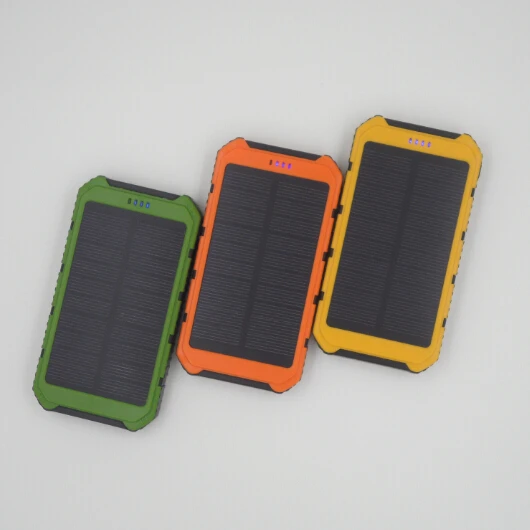 Hot sale sun lights charging power bank usb solar charger 2USB ports external back up power wholesales price Free shipping