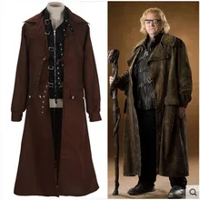 Горячий фильм Гриффиндор Alastor Moody косплей аниме костюм коричневый черный полный комплект любой размер