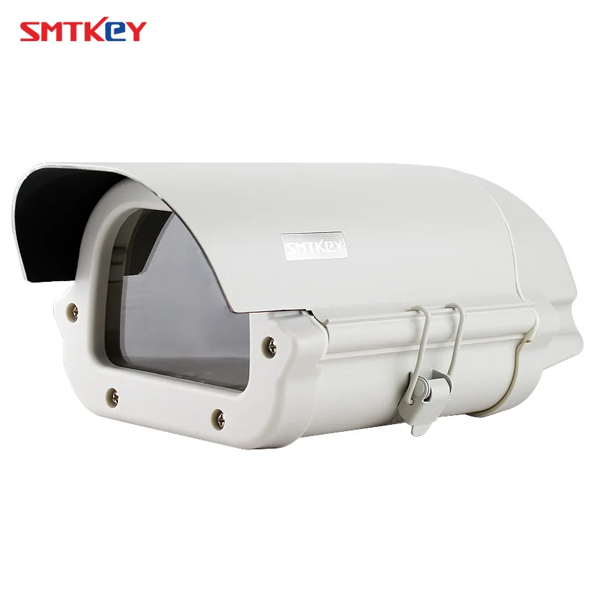SMTKEY Surveillance Outdoor Security CCTV Camera Aluminum Metal Shield Housing for box camera
