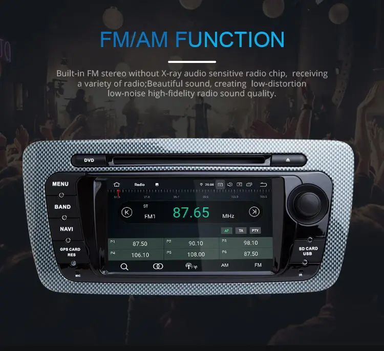JDASTON Восьмиядерный Android 9,0 автомобильный dvd-плеер для сиденья Ibiza 2012 2013 Мультимедиа gps навигация радио 4G+ 64G стерео