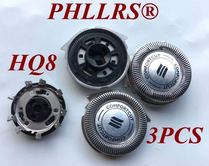 3 шт. сменные головки для бритвы PHILIPS HQ8 PT861 PT880 AT890 PT736 PT737 PT739 PT761 PT762 PT786 PT810 PT815|Бритва|