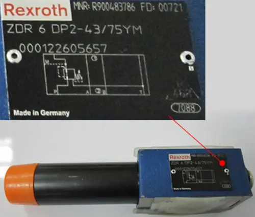 

R900483786 new rexroth valve ZDR6DP2-43/75YM