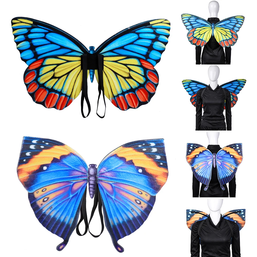 

New Adult women costume butterfly wings costumes Shawl Top anime cosplay butterfly wing halloween party costume for women girls