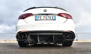 

For Alfa Romeo Giulia 2016.2017.2018 Carbon Fiber Rear Lip Spoiler High Quality Car Bumper Diffuser Auto Accessories