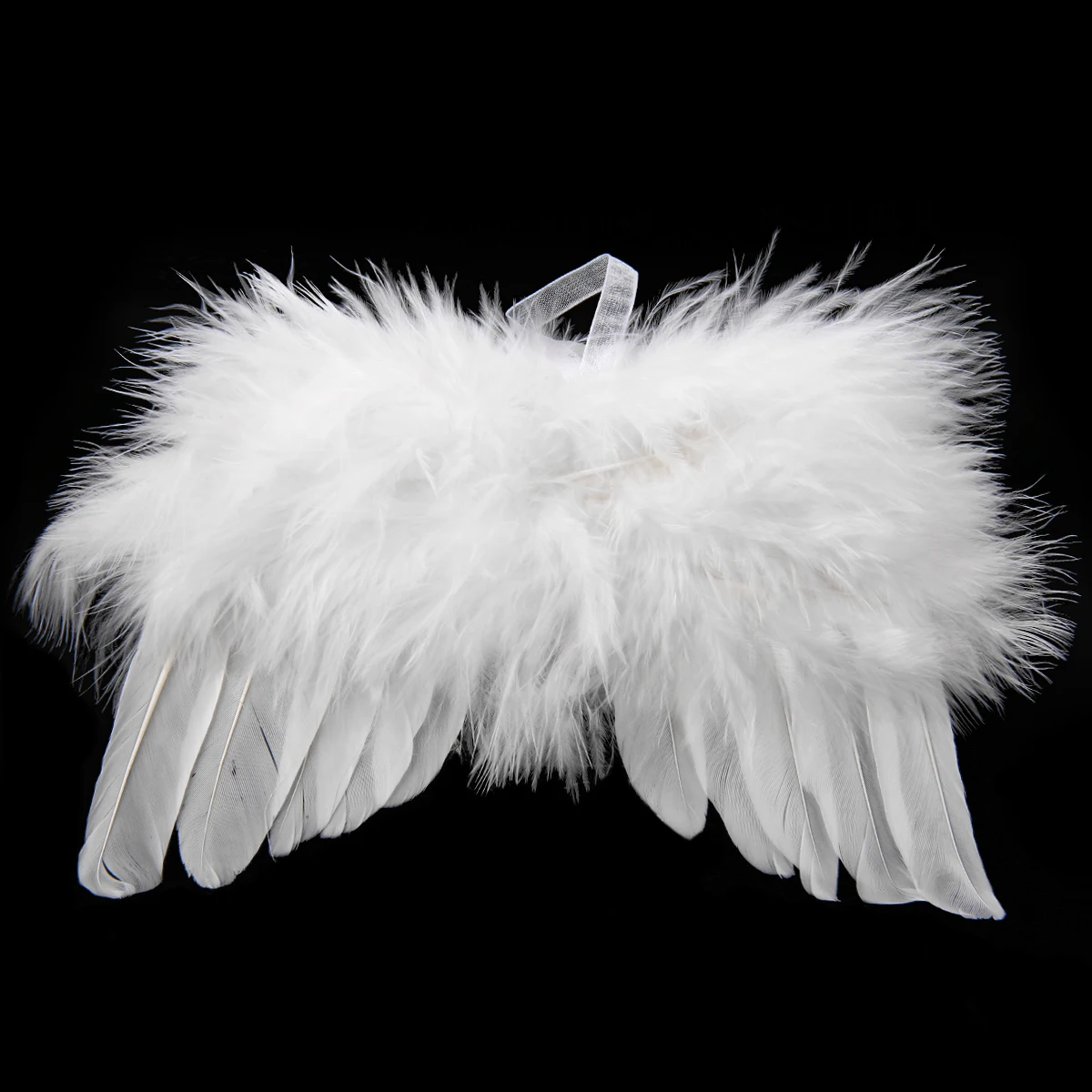 1pcs Mini Cute White Angel Feather Wing Decoration Wedding Christmas Tree Party Hanging DIY Ornaments