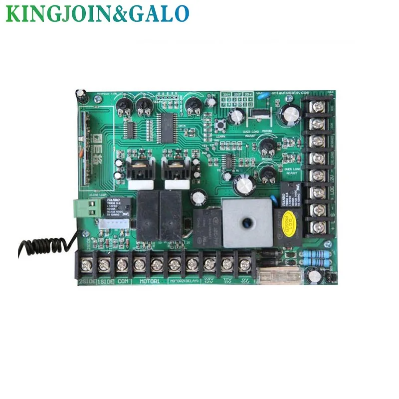 

Automatic Double arms swing gate opener control panel PCB board, motor voltage DC12V/24V