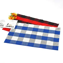 1 шт. простые черные белые клетчатые хлопковые ковры для гостиной спальни ковры