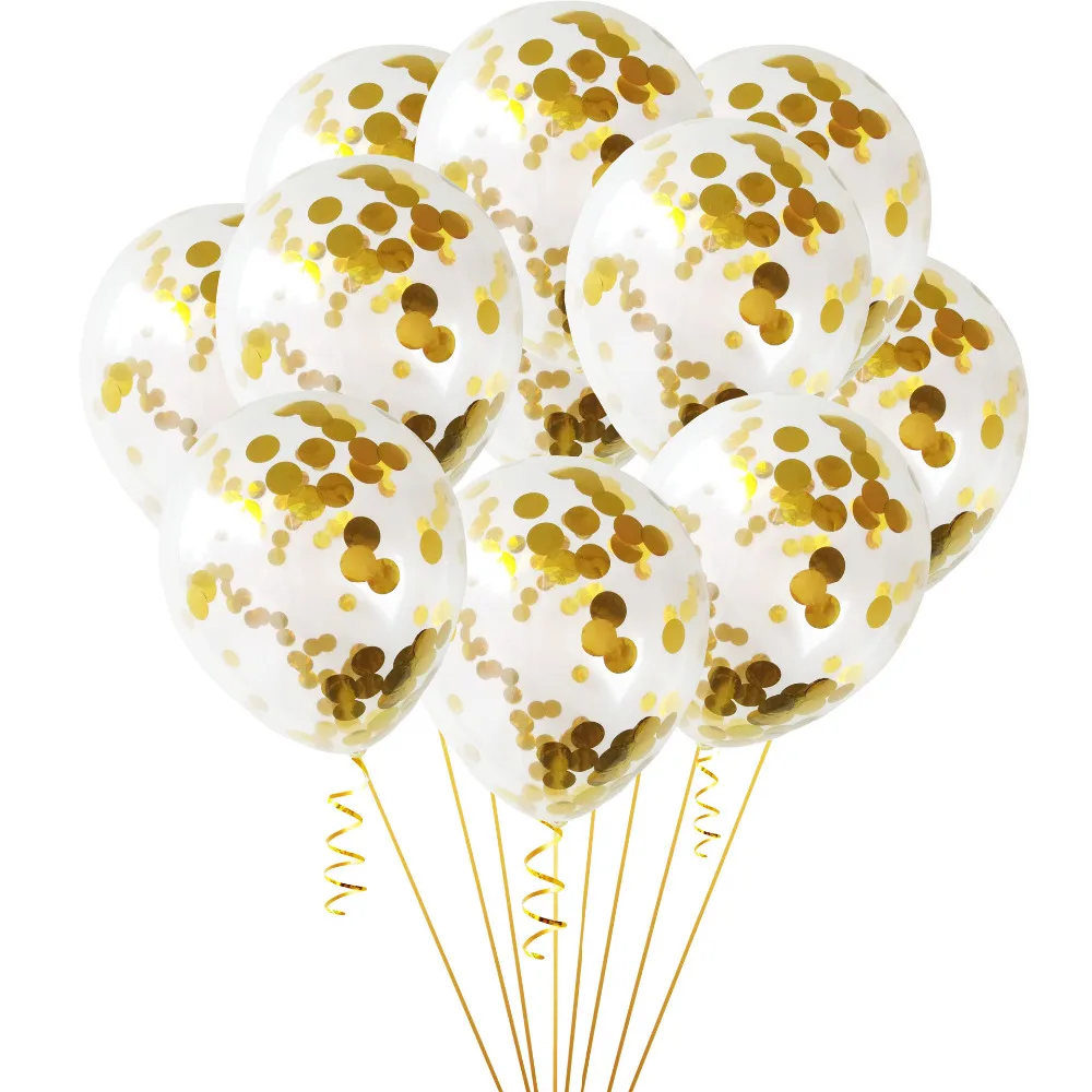 gold balloons