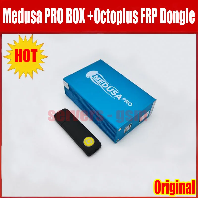 Новинка оригинальная коробка Медуза PRO Box+ Octoplus frp Dongle+ JTAG зажим MMC для LG для samsung для huawei с Оптимусом кабелем