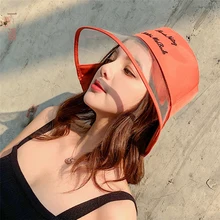 Летние женские универсальные шляпы с плоской подошвой для путешествий на открытом воздухе, повседневные кепки с защитой от солнца в Корейском стиле, кепки с буквами, складные, 56-58 см