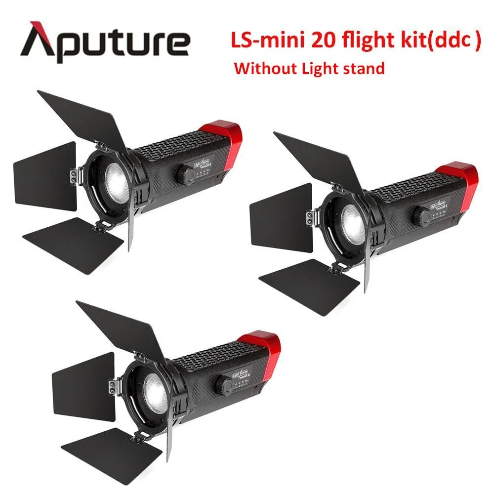 

Aputure LS Mini20 flight kit ddc without light stand Video Light CRI 97 fresnel lightstudio light led for photography