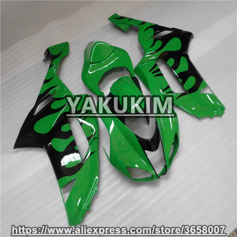 YAKUKIM обтекатели ABS для Kawasaki NINJA ZX 6R 07 08 год 2007 2008 ZX6R 636 обтекатель мотоцикла