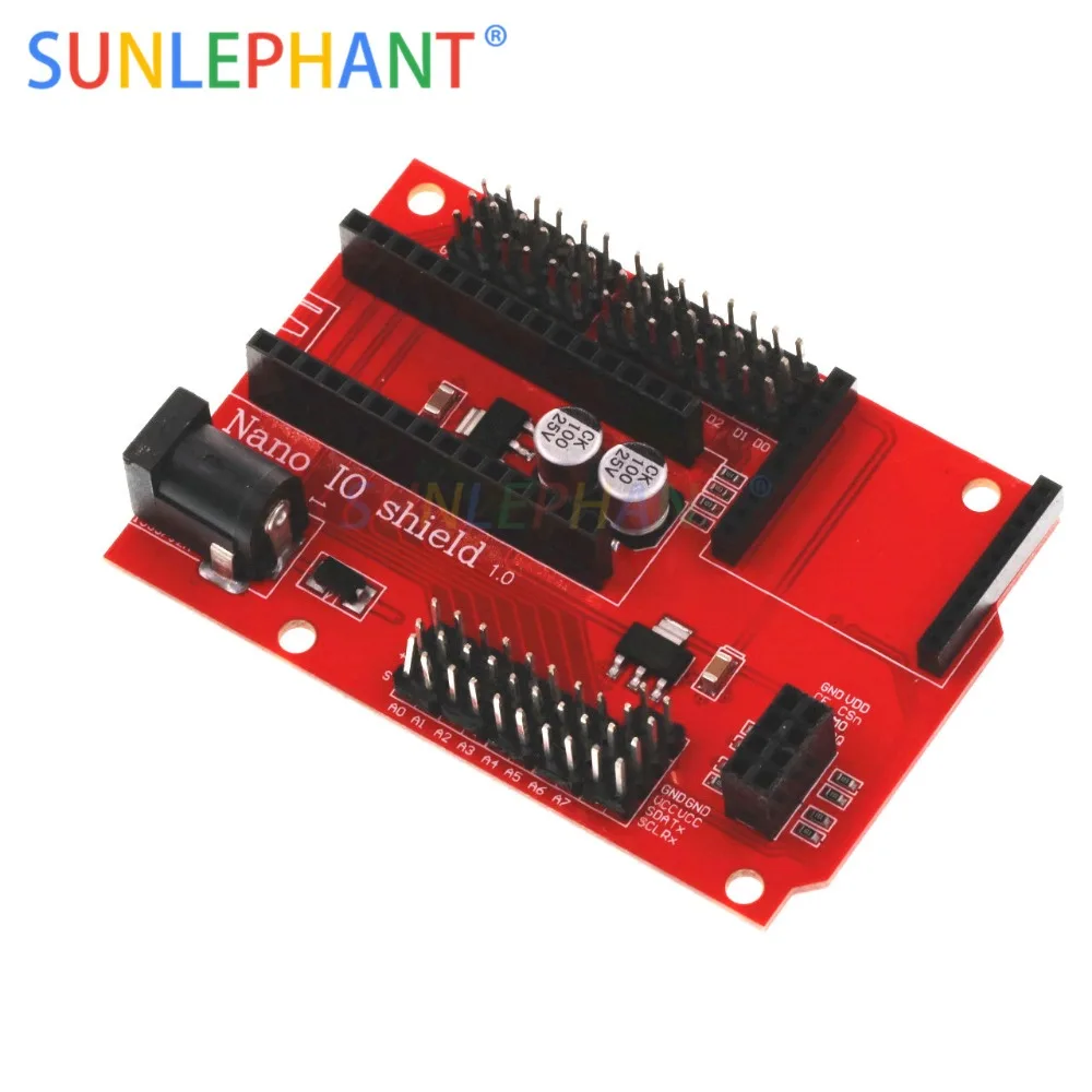 

Nano 328P IO Wireless Sensor Expansion Board for XBEE and NRF24L01 Socket for arduno Diy Kit