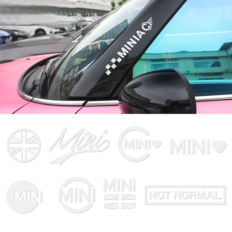 Exterior Small MINI Car Stickers Decals For Mini Cooper