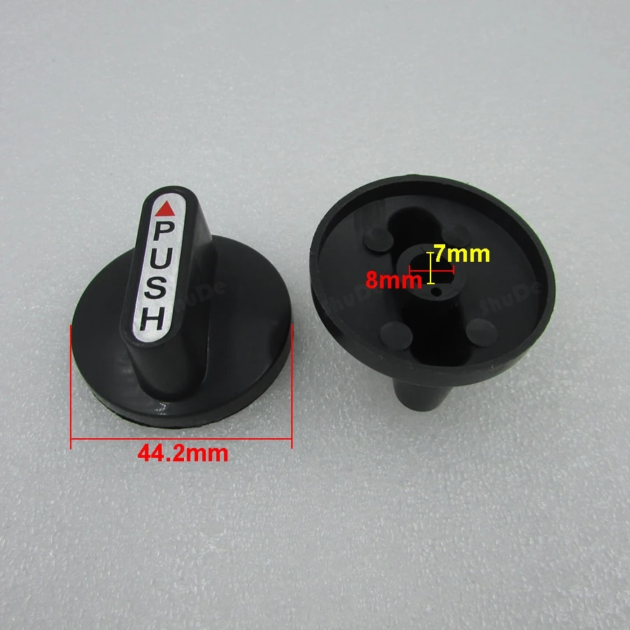 

Desktop switch knob gas stove / gas stove ignition switch button gas stove black button 10 pcs Diameter: 8mm