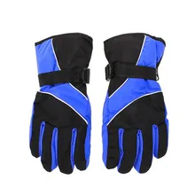 Женские мужские лыжные перчатки термальные водонепроницаемые мотоциклетные зимние уличные спортивные сноубордические перчатки Зимние перчатки унисекс 1 пара