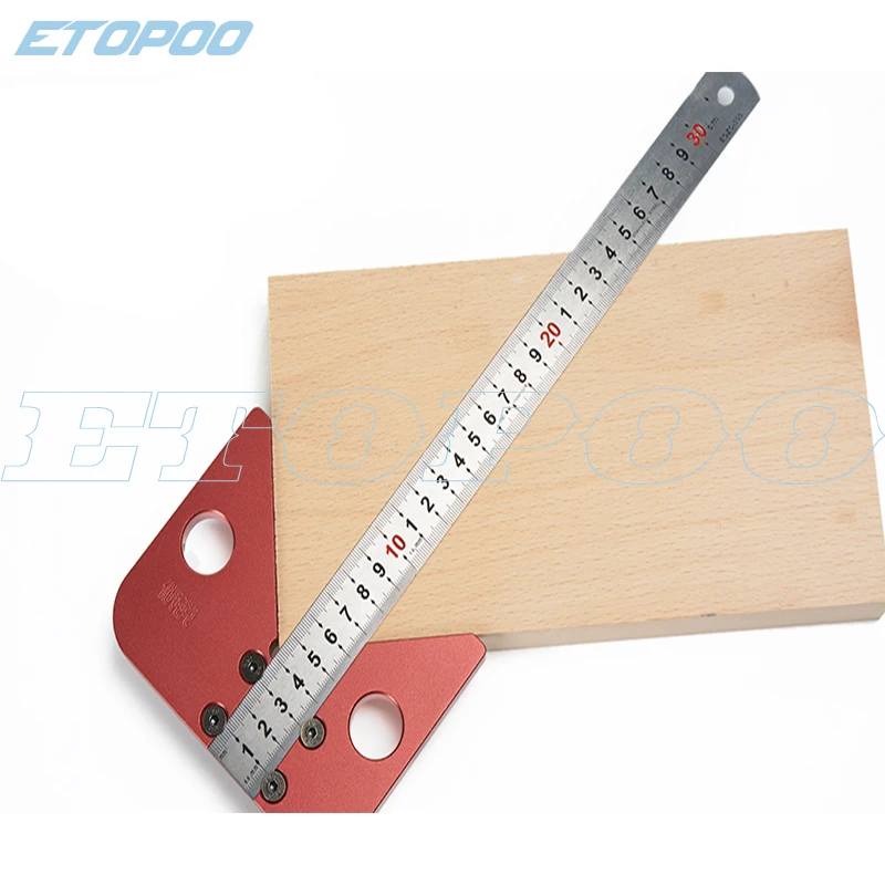 

45 degree angle scribe woodworking round center line scribe wood ruled carpenter round heart ruler gauge woodworking tools