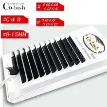 Colash D curl individual eyelash extension supplies False professional Faux mink Eyelashes Extensions Russian Volume Lashes Colash D curl individual eyelash extension supplies False professional Faux mink Eyelashes Extensions Russian Volume Lashes