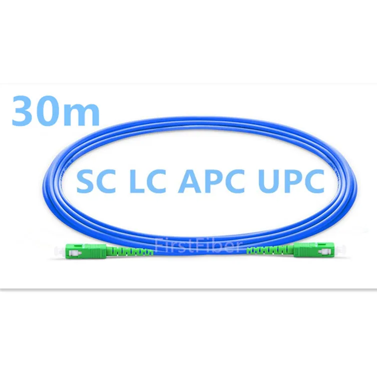 

30m SC/LC APC/UPC Fiber Armored Patch Cable optical Patch cord, Anti-rat bite, jumper Simplex Single Mode