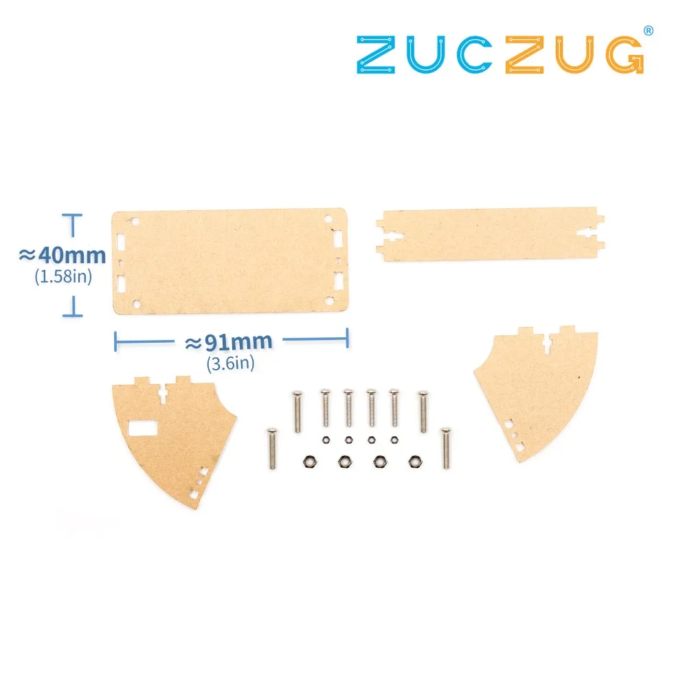 

Transparent Acrylic Shell for LCD1602 LCD Screen with Screw/Nut LCD1602 Shell Case holder (no with 1602 LCD)