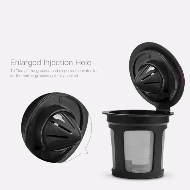 Best Price 4 Pack Reusable K Cups For 2.0 & 1.0 Brewers Universal Fit For Easy To Use Refillable Single Cup Coffee Filters Best Price 4 Pack Reusable K Cups For 2.0 & 1.0 Brewers Universal Fit For Easy To Use Refillable Single Cup Coffee Filters