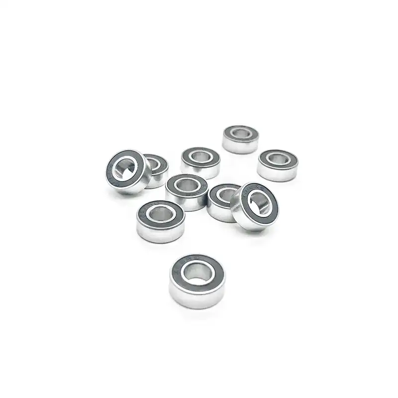 696-2RS 6x15x5 Ball Bearings Black Rubber Sealed Bearing 10 PCS