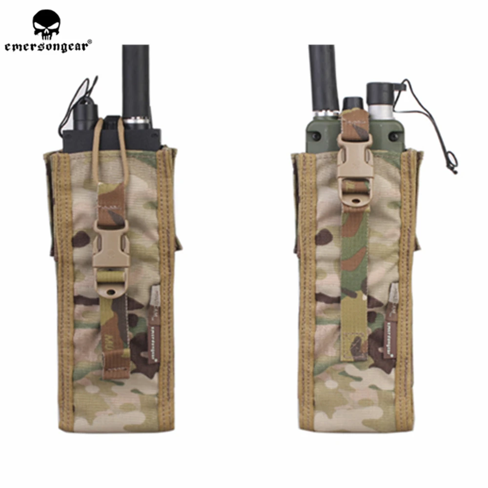 Чехол для рации emersongear Emerson Molle Walkie Talkie чехол PRC148/152 держатель рации Чехол тактический Чехол