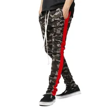 SHUJIN Лоскутная шнурок мужские брюки карго Лоскутные армейские брюки камуфляжные повседневные длинные узкие брюки calcas para ho мужские s