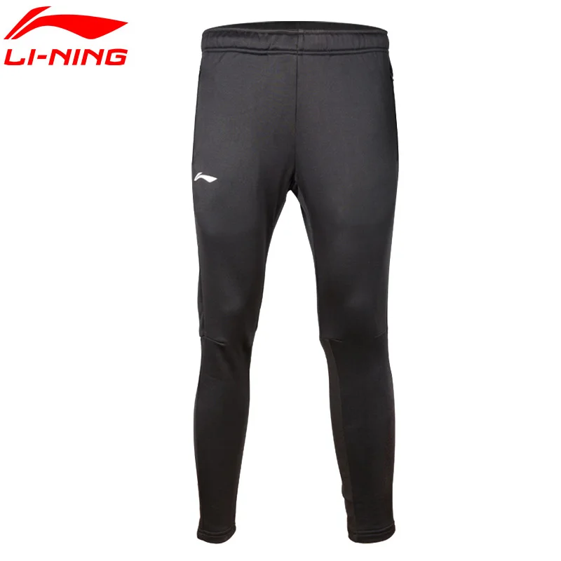 Image Li Ning Soccer Training Pants Fit Breathable Elastic Fitness Training Pants AKLKA31 MKY252