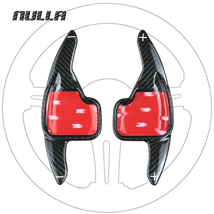 NULLA Carbon Fiber Steering Wheel Extension Interior Paddle Shift For BMW 2 3 4 5 6